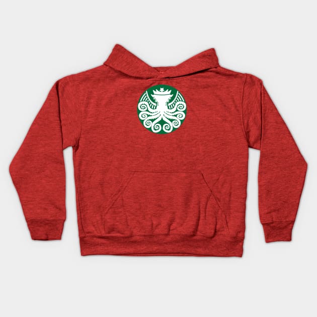 Starspawn Coffee War on Christmas '16 Kids Hoodie by DevilOlive